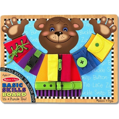 Melissa & Doug základné zručnosti vkladacie puzzle