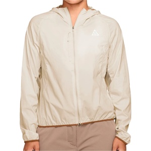 Nike Дамско яке за бягане Nike Women's ACG UV Aireez Jacket Running jacket - Light Orewood Brown / Summit White - размер XS (128-0807-0211)