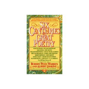 Six Centuries of Great Poetry | Robert Penn Warren, Albert Erskine (ISBN: 9780440213833)