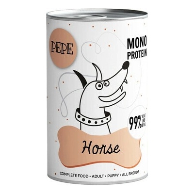Paka Zwierzaka Pepe Mono Horse 99% 400 g