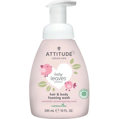 ATTITUDE Detská pena na umývanie bez vône 295 ml