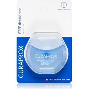 Curaprox DF 820 лента за зъби с тефлоново покритие 35 м