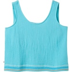 Passenger Дамски топ Passenger Women's Waveney Top - Retro Blue - размер XL (916-6061-0115)