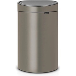 Brabantia Кош за смет Brabantia Touch Bin New 40L, Platinum (649732) - topmarket