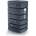 HydroMoby Резервоар за дъждовна вода HydroMoby Arves Tower Stone, 500л (антрацит) (IDTST500-Anthracite)