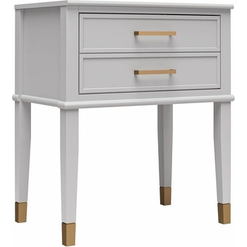 CosmoLiving by Cosmopolitan Светлосиво нощно шкафче Westerleigh - CosmoLiving by Cosmopolitan (3619412COMDK)