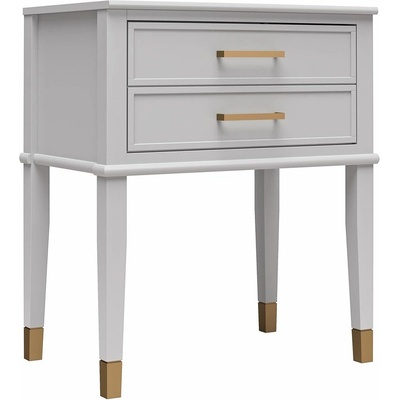 CosmoLiving by Cosmopolitan Светлосиво нощно шкафче Westerleigh - CosmoLiving by Cosmopolitan (3619412COMDK)