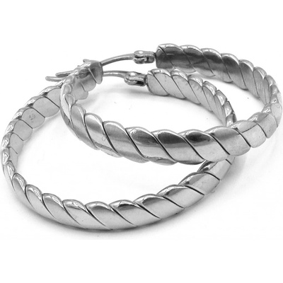 Steel Jewelry náušnice kruhy z chirurgické oceli NS090350