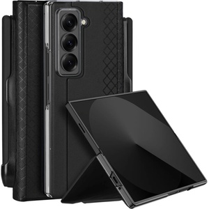Dux Ducis Калъф за Samsung Galaxy Z Fold SE - Dux Ducis Bril (с поставка за молив) - черен