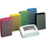 3M 6200J Диамантени шлифовъчни гъби, 90 mm x 55 mm N74 (P180) червена/red (7000034092)