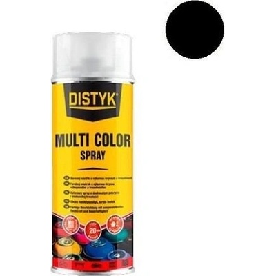 DISTYK Multi color spray 400 ml RAL9005 černá matná TP090051