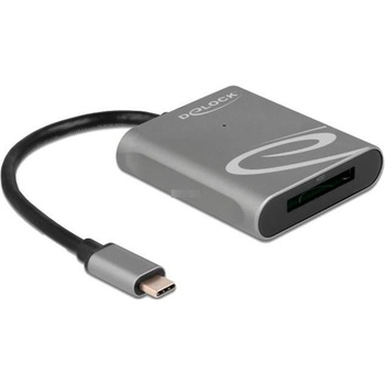 Delock DeLOCK USB-C XQD 2.0 четец за SD карти, сив, XQD формат (91741)