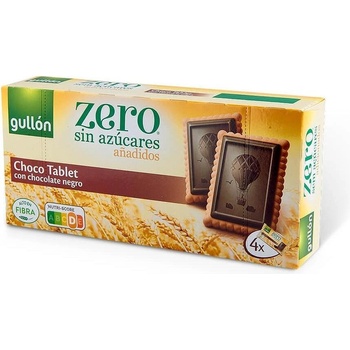 Image 1 of gullón diet natura БИСКВИТИ БЕЗ ЗАХАР С ТЪМЕН ШОКОЛАД (150 Г)