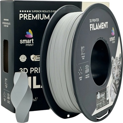 Smart Print PLA matný sivý 1,75mm 1kg