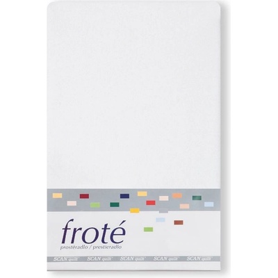 SCANquilt napínací FROTÉ bílé 100x220