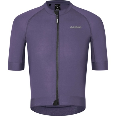 GripGrab Мъжка фланелка с къс ръкав за колоездене GripGrab PACR Short Sleeve Jersey Cycling jersey - Purple (056-3086-0411)