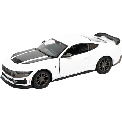 Kinsmart Метална количка Kinsmart - 2024 Ford Mustang Dark Horse, 1: 38, бяла (53130)