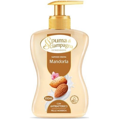 Spuma di Sciampagna Latte di Mandorla e Burro di Karité tekuté mýdlo 300 ml