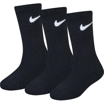 Nike Детски чорапи Nike Basic Crew 3Pk Sock Infants - Black