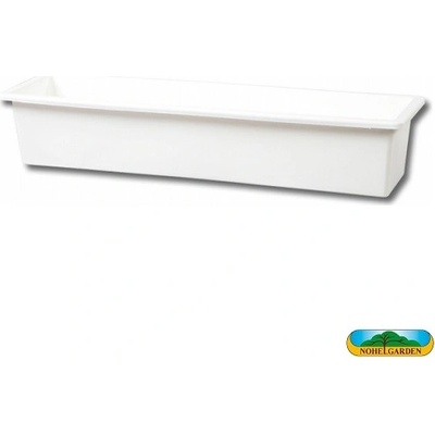 Nohel Garden Truhlík GLORIA plastový bílý 50 cm