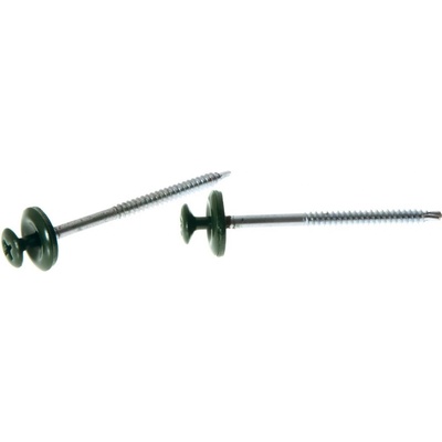 Onduline Samorezná skrutka s podložkou, 3,9 × 60 mm, 100 ks, zelený 842002PL