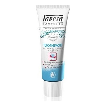 Lavera zubná pasta Basis Sensitiv 75 ml+25 ml