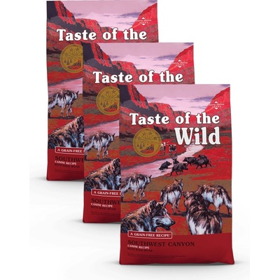 Taste of the Wild Southwest Canyon Canine 3 x 12,2 kg