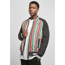 Southpole Stripe College Jacket Multicolor