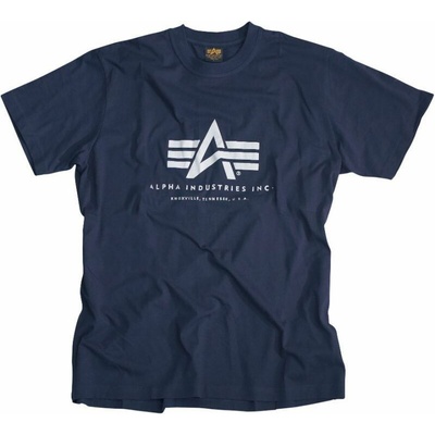 Alpha Industries tričko BASIC navy