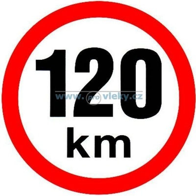 Tanatech Samolepka rychlosti 120 km