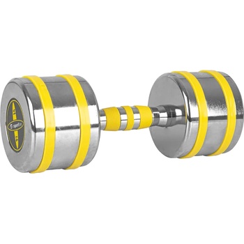 inSPORTline Хромиран дъмбел inSPORTline Yellsteel 14 кг (20842)