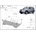 Scut Motor - Румъния Метална кора под двигател suzuki ignis от 2003 до 2010 (73733)