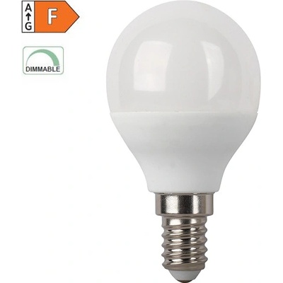 Diolamp SMD LED žárovka matná Ball G45 7W/230V/E14/3000K/700Lm/230°/Dim