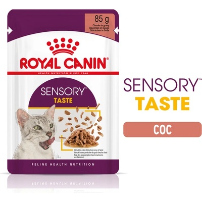 Хапки в сос за котки Royal Canin Sensory Taste in Gravy - 1.02кг