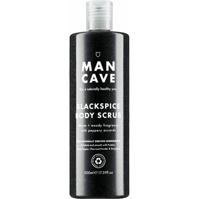 Mancave telový peeling čierne korenie 500 ml