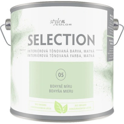 StyleColor Selection 2,5 l Bohyňa mieru zelená