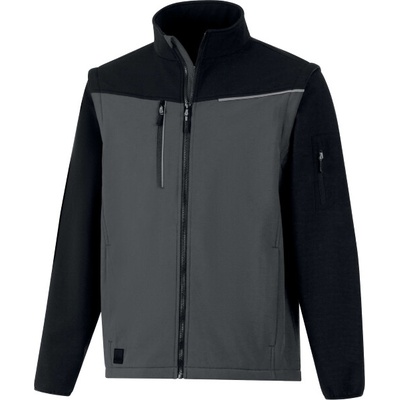 Delta Plus Bunda 2 V 1 softshell SOCCIA Šedá/Černá SOCCIGR3X