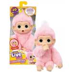 TM Toys Little Live Pets: Мини Маки маймунче интерактивно плюшено - Луна Лимон (LLP26764)