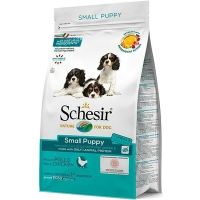 Schesir dog Small Puppy Kuřecí s rýží 0,8 kg