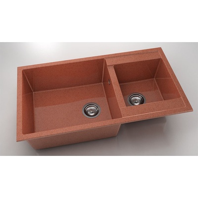 FAT Мивка Vanguard 234, Granicite, 239 Dark selmon, с включен сифон