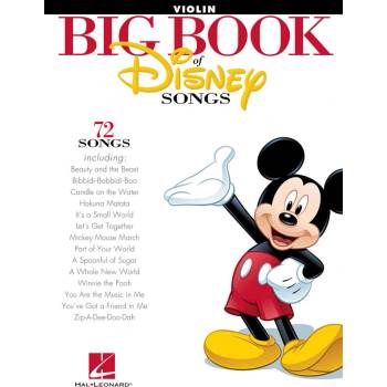 Walt Disney Noty pro housle The Big Book of Disney Songs