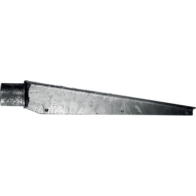 PILECKÝ Bavolet pro sloupek IDEAL a PILCLIP pozinkovaný jednostranný 48 mm