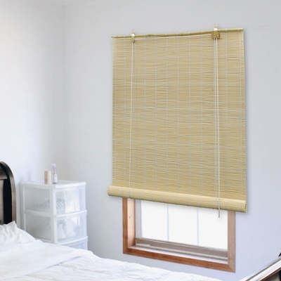 Petrashop Bambusová roleta 140 x 220 cm přírodní Hnědá