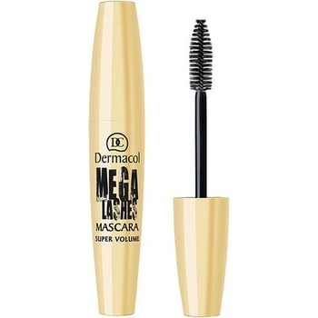 Dermacol Mega Lashes Super Volume riasenka Black 13 ml