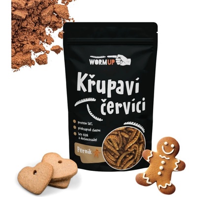 WormUP Křupaví červíci Příchuť PERNÍCI 20 g