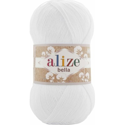 Alize příze Bella 55 bílá
