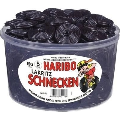 Haribo lékořice 150ks 1500 g