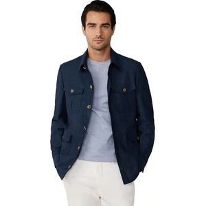 HACKETT Сако Hackett HM4700056 blazer - Blue (Navy)