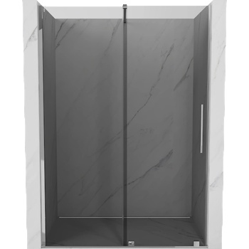 Mexen Velar плъзгащи се душ врати 160 см, графит, хром - 871-160-000-41-01 (871-160-000-41-01)