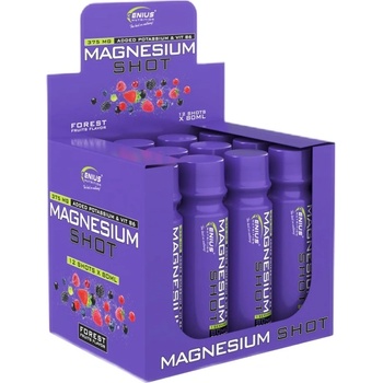 Image 1 of GENIUS NUTRITION Magnesium Shot 375 mg [12 x 80 мл] Горски плодове
